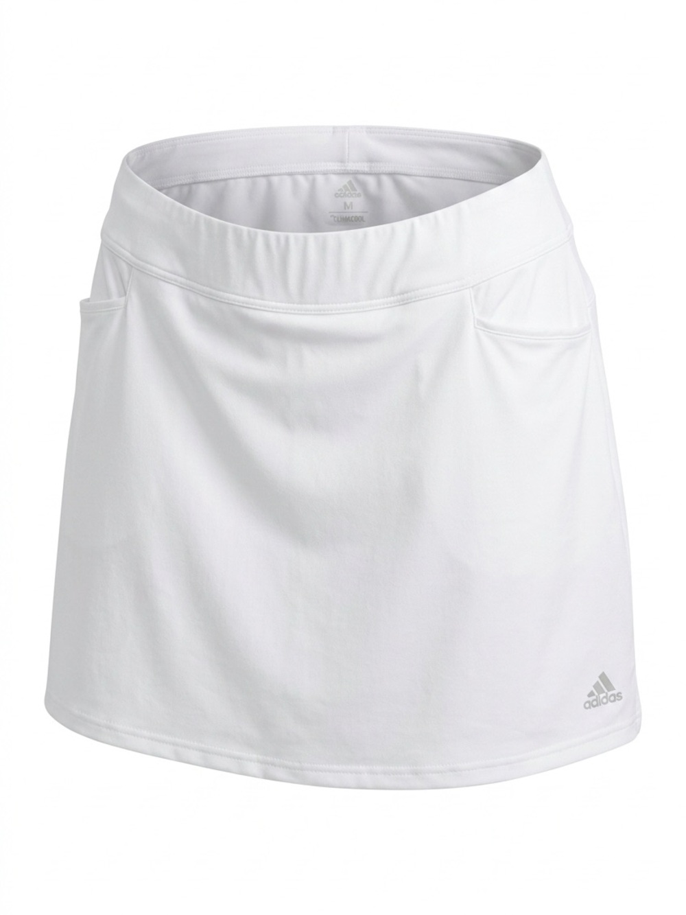 Adidas Golf White Tennis Skort XL Athleisure Pickleball Activewear 4 Pockets